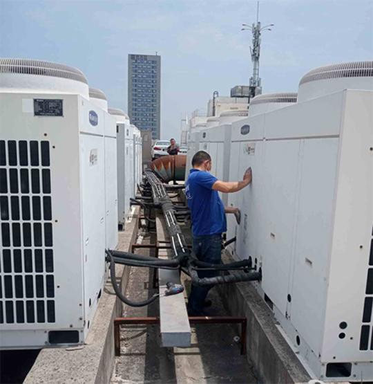 邗江中央空调制热和不制冷系统维修方法